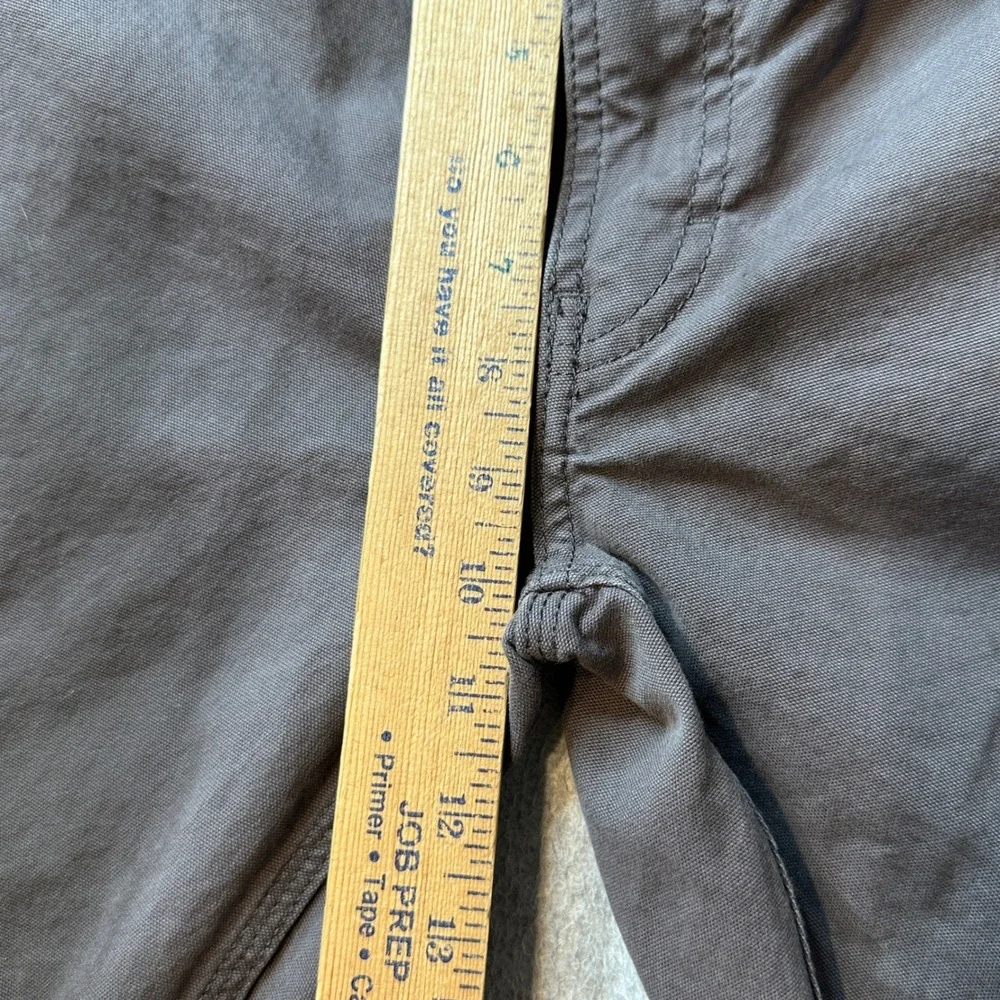 Ariat M4 Pants Mens 34x36 Grey Rebar Relaxed Straight Made Tough Canvas 10030250